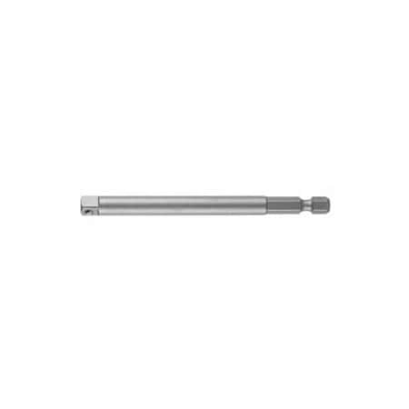 Holex 1/4 inch Drive Socket Adapter, 1/4 inch Input Drive, 100 mm Length 650006 2/100